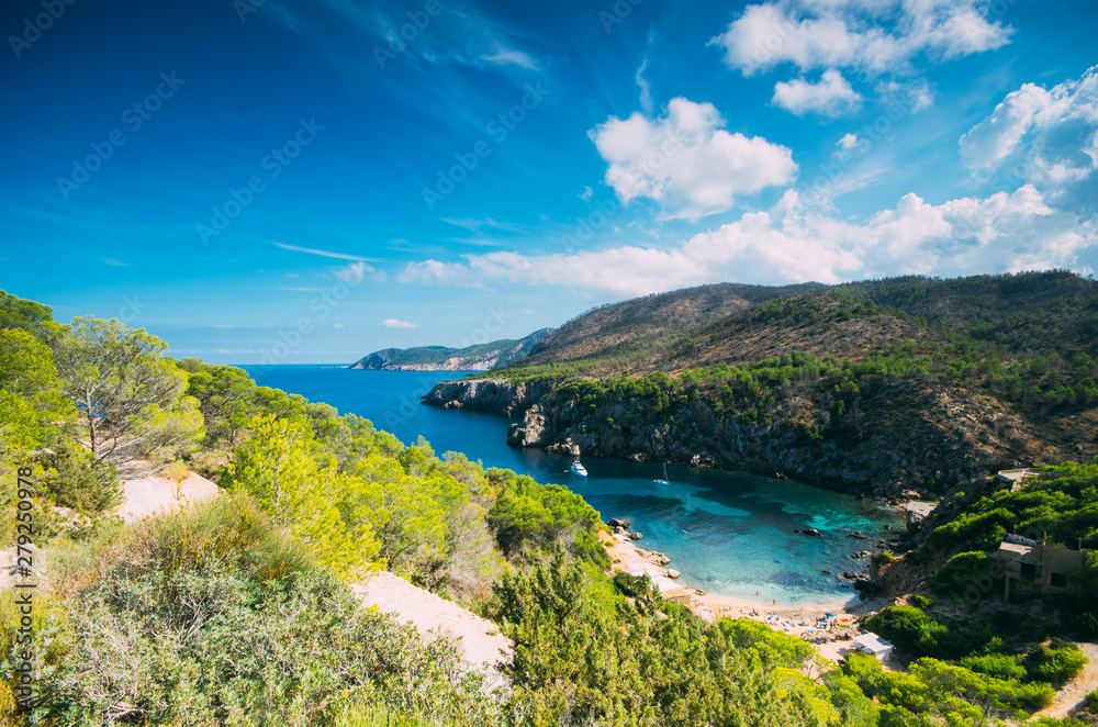 Cala d'en serra ,Ibiza, Balearic island