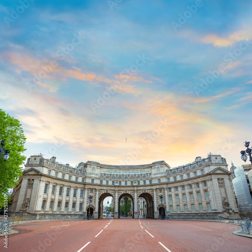 Canvas Print Admiralty Arch in London, UK