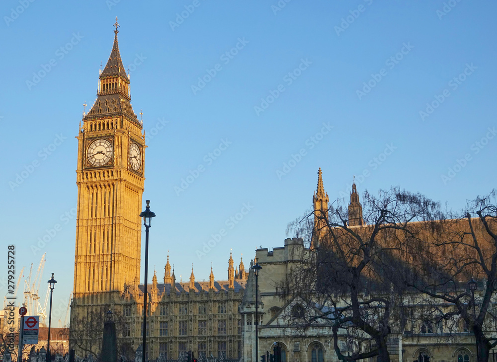 Obraz premium Big Ben is the nickname for the Great Bell of the clock