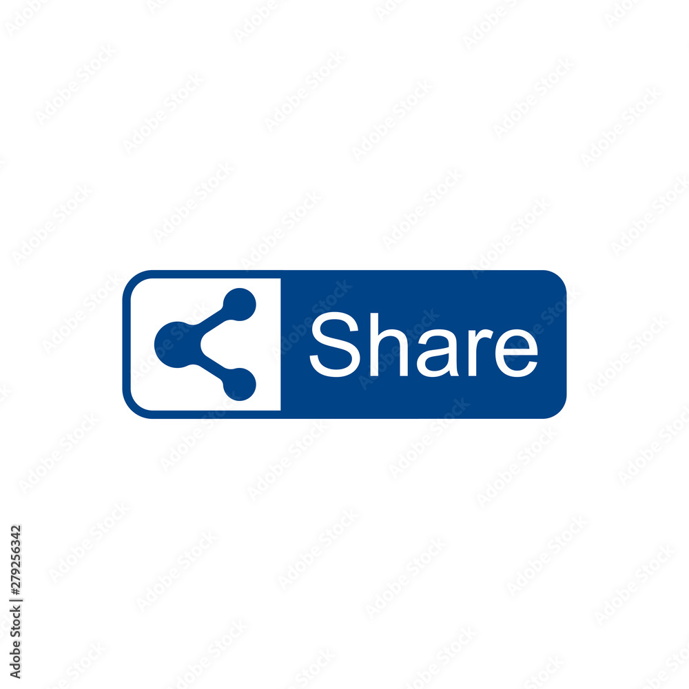 share, icon, button, vector, square, symbol, sign illustration share, icon, button, vector, square, symbol, sign illustration