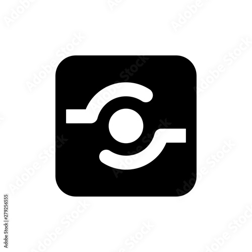share, icon, button, vector, square, symbol, sign illustration