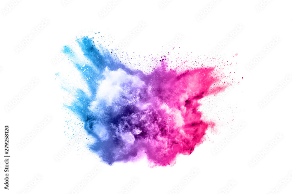 abstract powder splatted background. Colorful powder explosion on white background. Colored cloud. Colorful dust explode. Paint Holi. abstract powder splatted background. Colorful powder explosion on white background. Colored cloud. Colorful dust explode. Paint Holi.