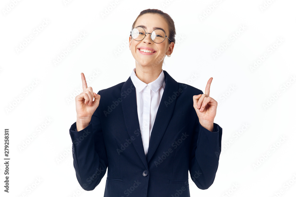 businessman pointing at something businessman pointing at something