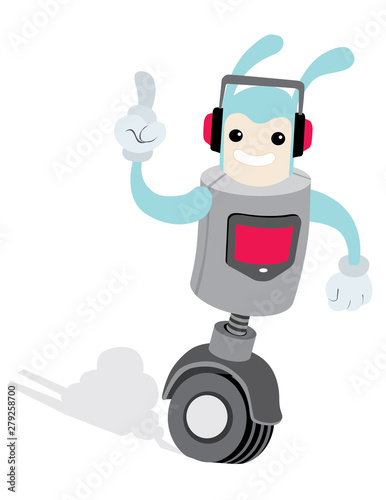 robot character cute