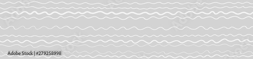 Hand drawn sea pattern with waves. Universal texture. Abstract nautical background. Wallpaper for banners. Black and white illustration