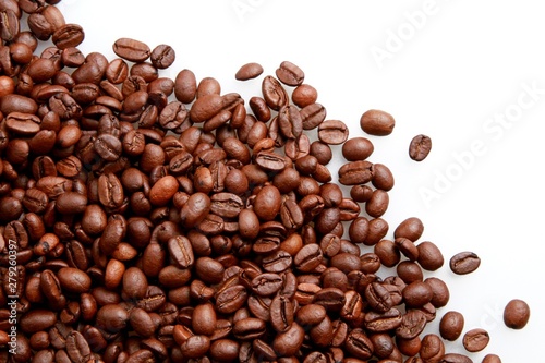 Coffee beans - isolated image