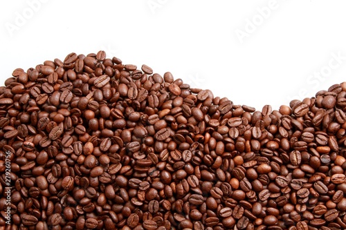 Coffee beans - background