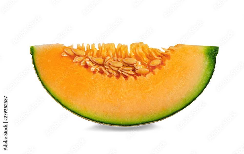 Slice of Cantaloupe melon Slice of Cantaloupe melon