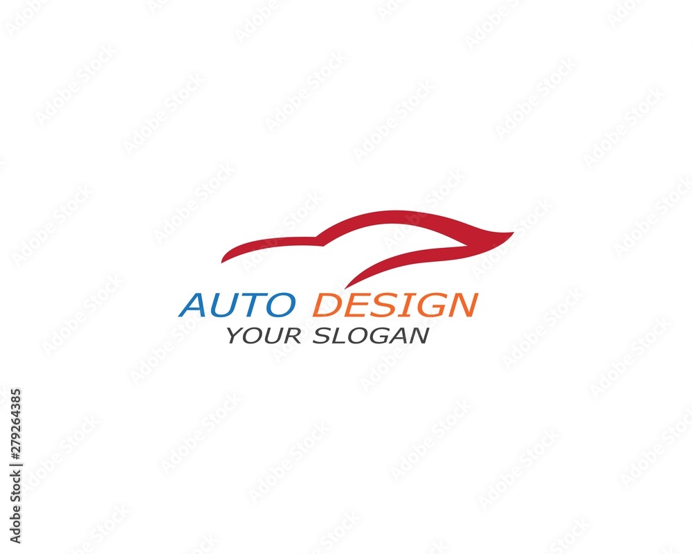 Auto car Logo Template vector icon