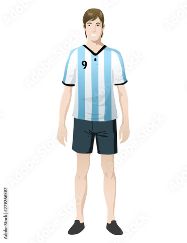 soccer argentina player man (ID: 279266597)