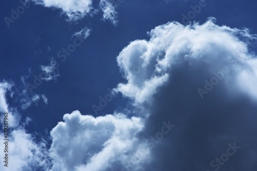 movement of cloud over sky © noombkk