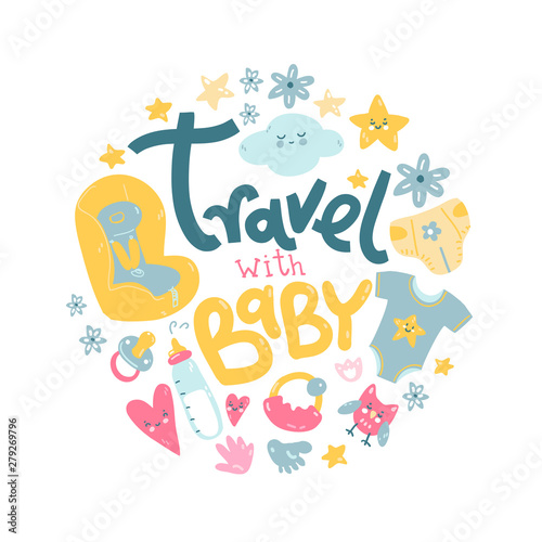 Travel with baby. What to take with you on a trip.