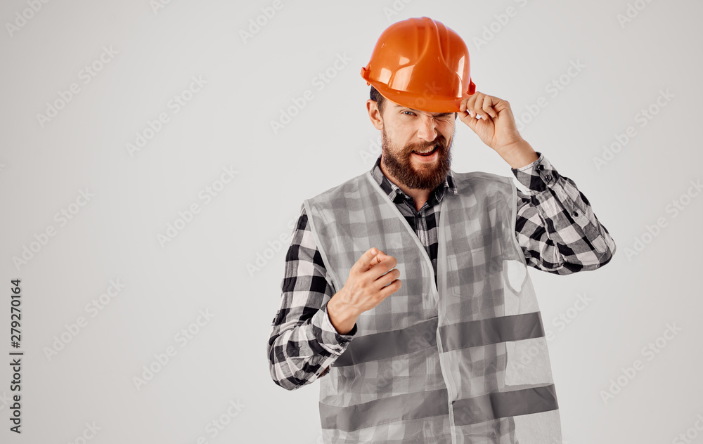 portrait of construction worker