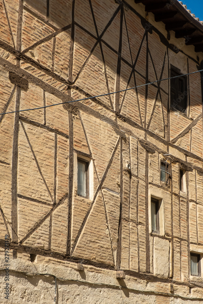 Obraz premium facade of half-timbered house