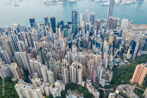 High-rise buildings in Hong Kong
