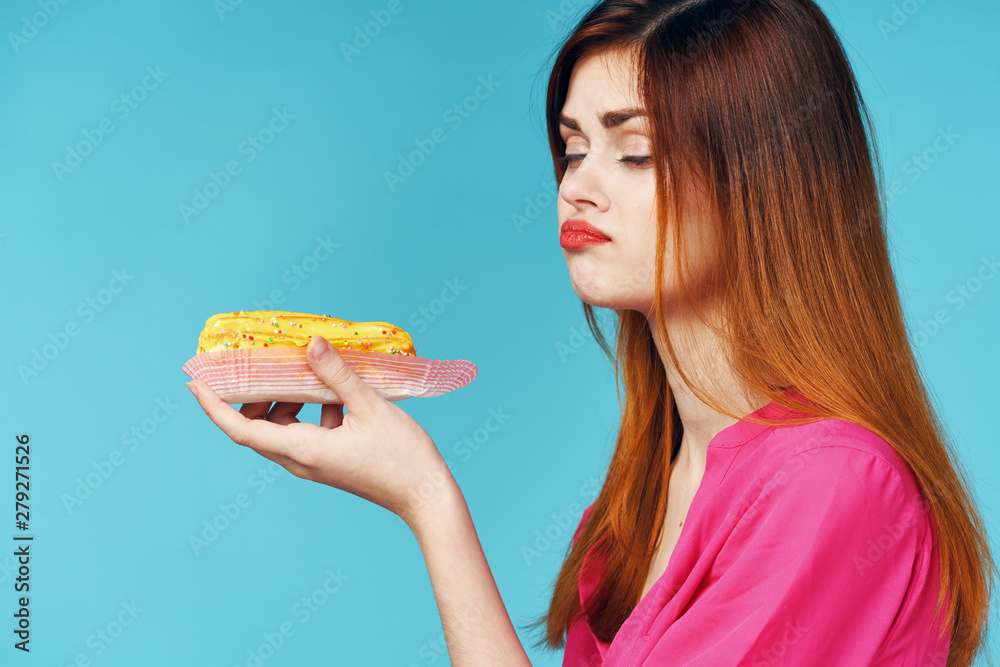 young woman eating pizza young woman eating pizza