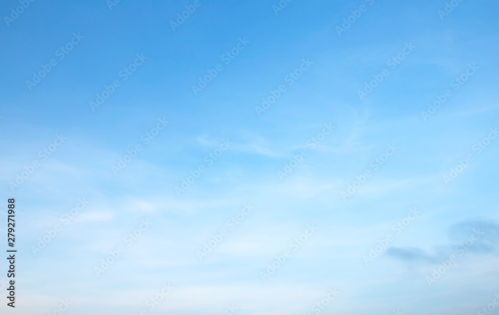 Air clouds in the blue sky background Air clouds in the blue sky background