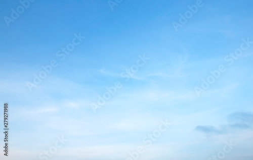 Air clouds in the blue sky background © detshana