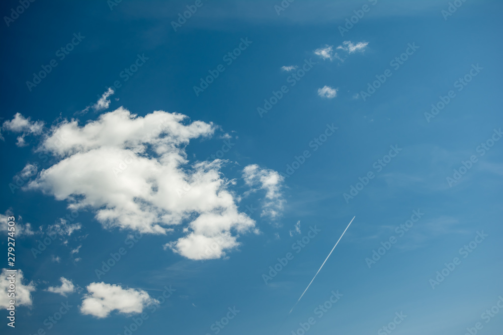 clouds in the blue sky clouds in the blue sky