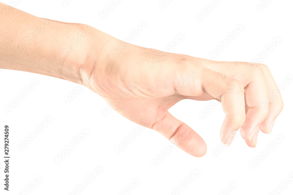 hand holding something like a bottle or can hand holding something like a bottle or can