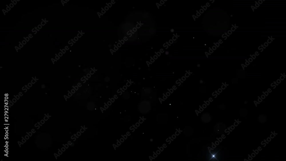Opening intro Flash light, Lens flare background.
