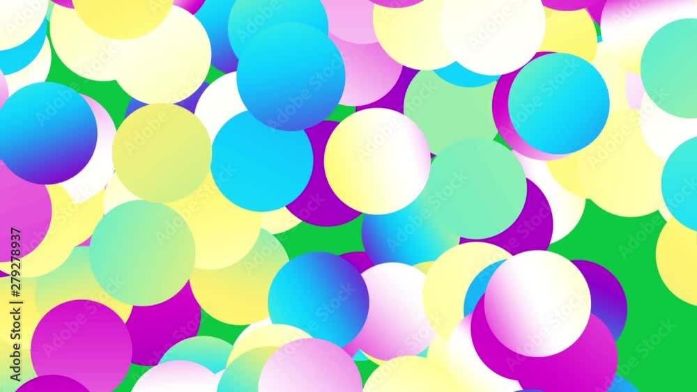 Moving abstract background. Transforming polka dot pattern on green screen background. Moving abstract background. Transforming polka dot pattern on green screen background.