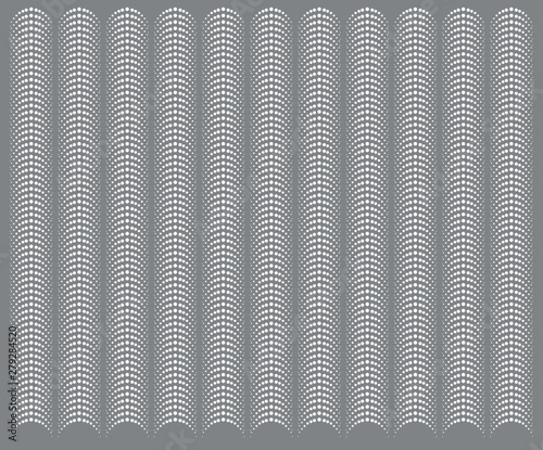 polka dots background, grey and white colors