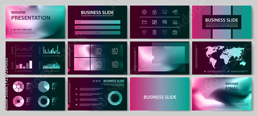 This template is the best as a business presentation, used in marketing and advertising, flyer and banner, the annual report