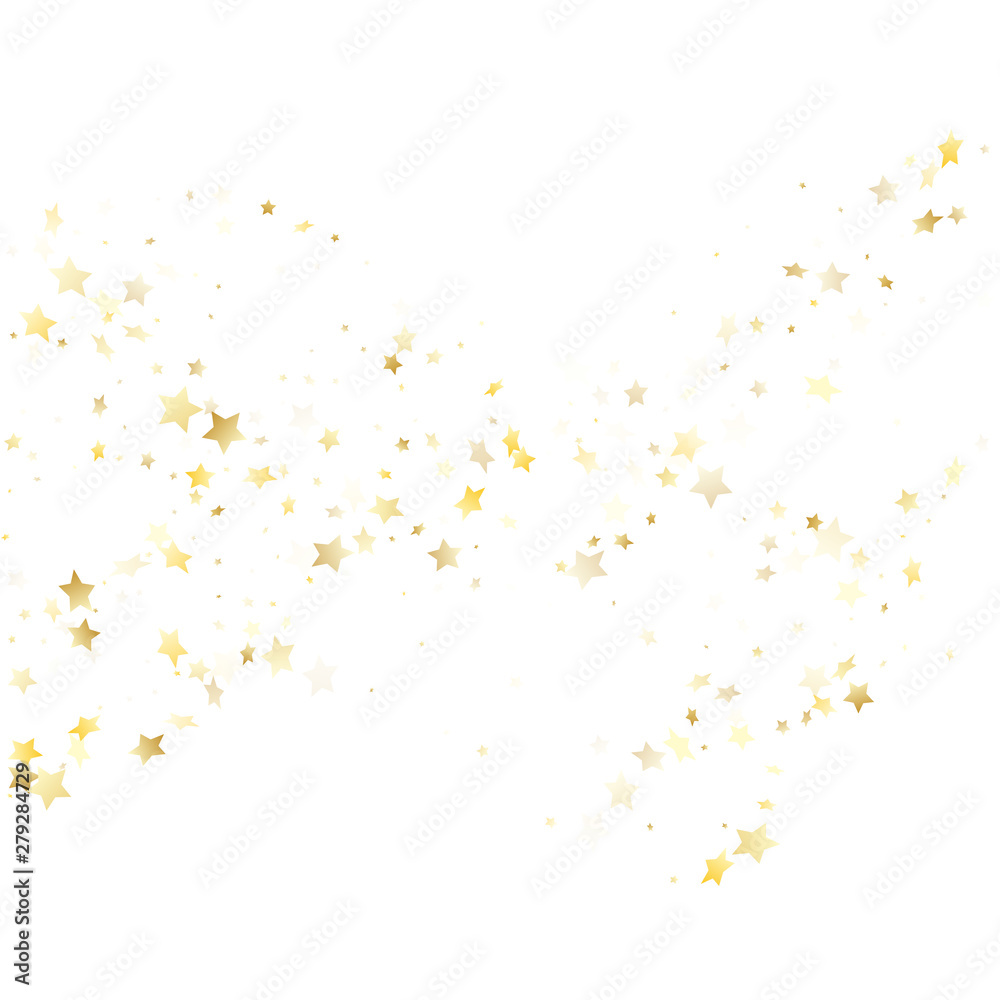 Flying gold star sparkle vector with white background. Flying gold star sparkle vector with white background.