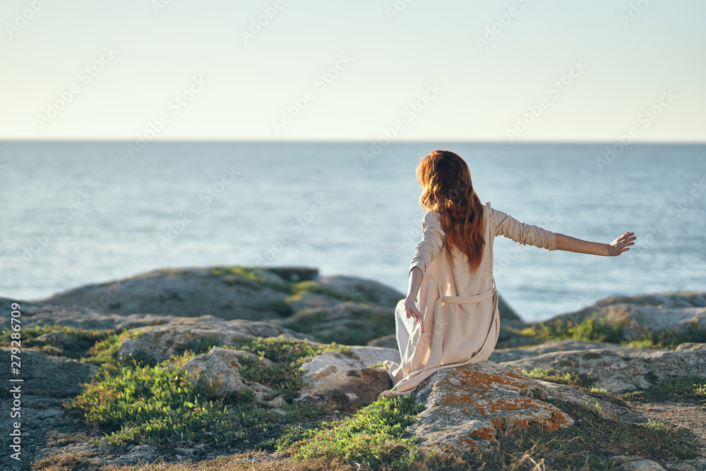 woman on the beach woman on the beach