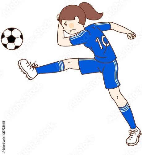 サッカー選手（女性）