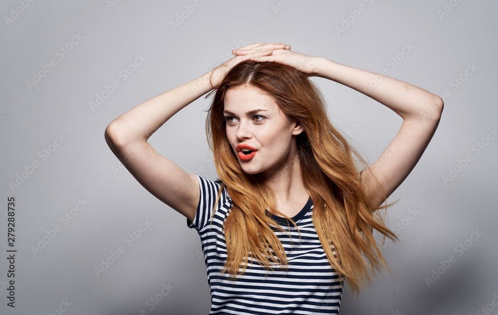 woman in dress with long hairs woman in dress with long hairs