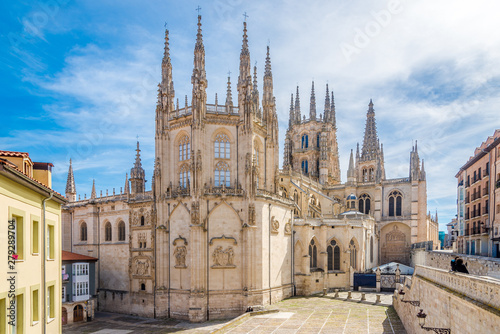 View at the Chapel of Cathedral of Saint Mary in Burgos - Spain