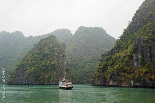 Ha Long bay islets, Vietnam