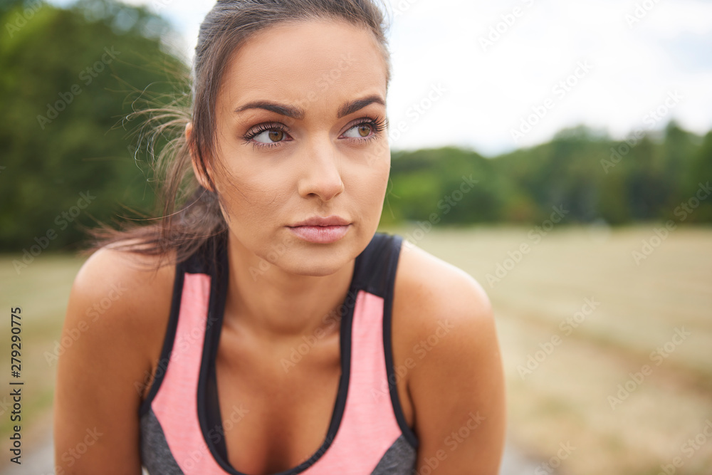 Her determination is key for success Her determination is key for success
