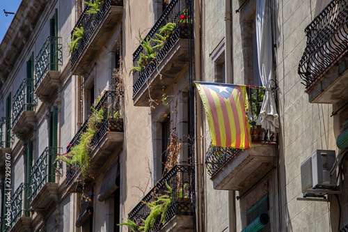 Fototapeta Naklejka Na Ścianę i Meble -  Catalan flag