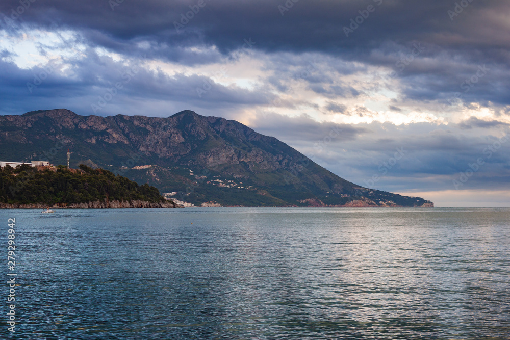 peaceful view of adriatic sea montenegro peaceful view of adriatic sea montenegro