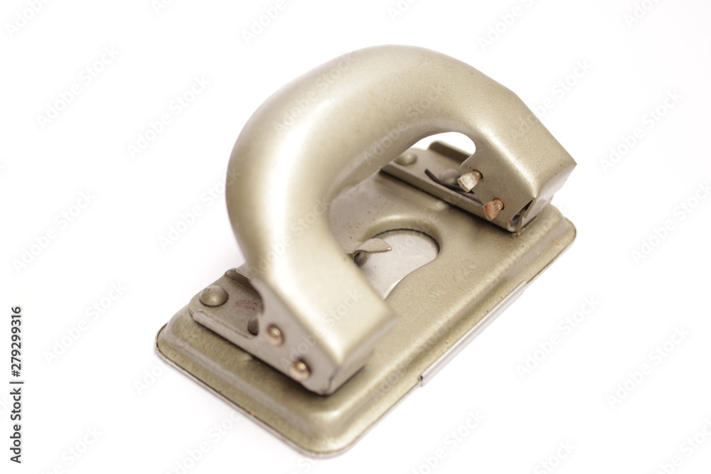 Obraz premium paper punch machine isolated photo