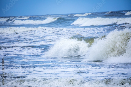 stormy ocean scenery background © magann
