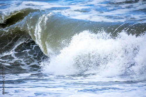 stormy ocean scenery background