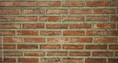 red brick wall texture grunge background