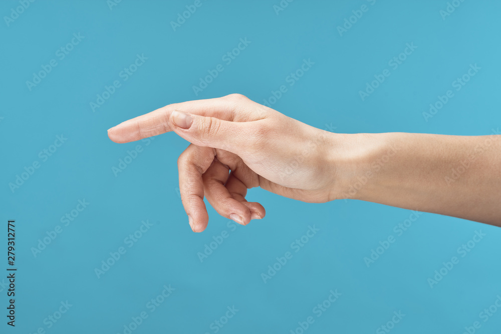 hand with fingers