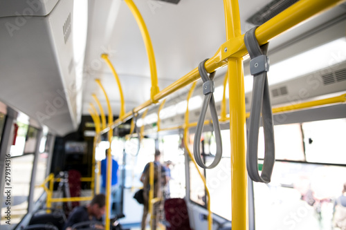 Interior of a city bus © Семен Саливанчук