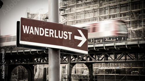 Street Sign to Wanderlust