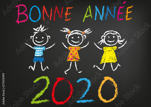 BONNE ANNÉE 2020 - Petits écoliers
