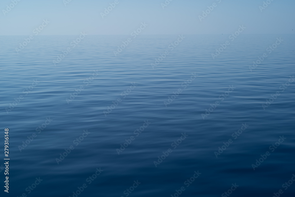 Plain sea back ground