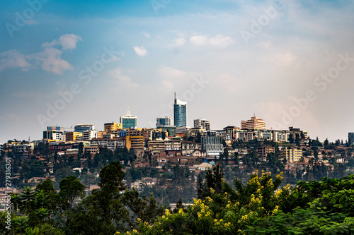 Kigali Skyline Ruwanda Ruanda Hauptstadt