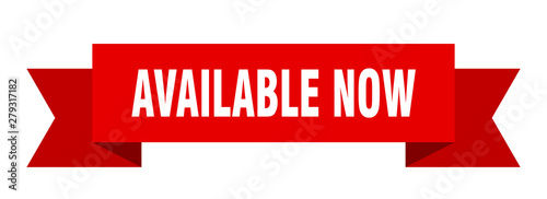 available now