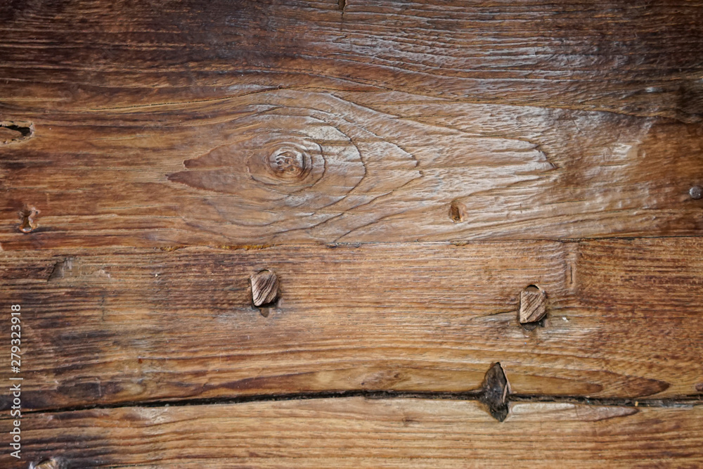 natural wooden texture may used as background - obrazy, fototapety, plakaty 
