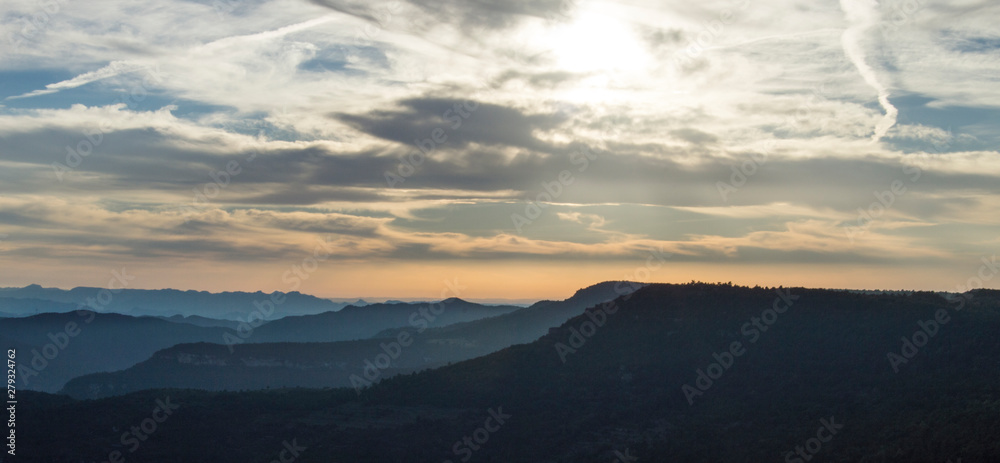 paisaje atardecer